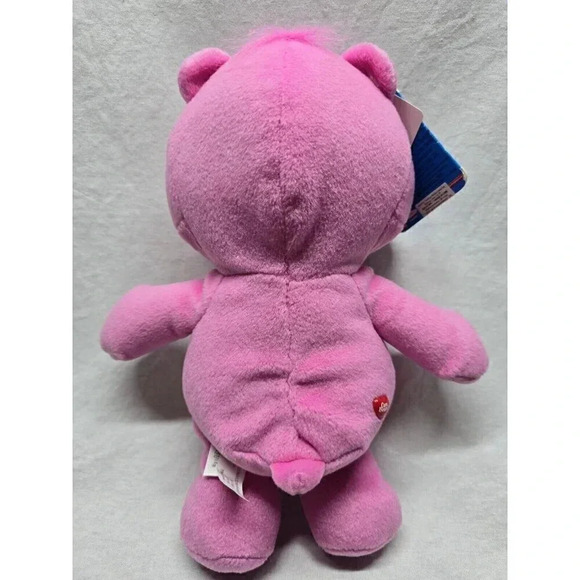 Care Bears 2003 Take Care Bear Pink Stuffed Animal Plush 10"- With Tags - Picture 6 of 13